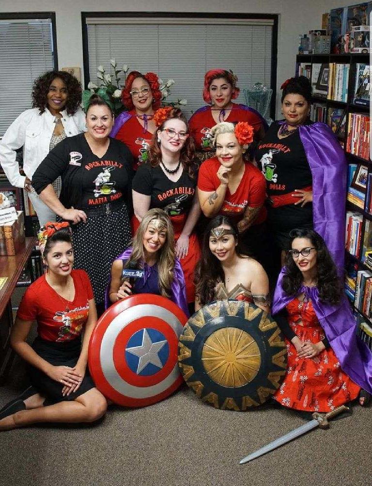 Rockabilly Mafia Dolls volunteer — while looking classy ...