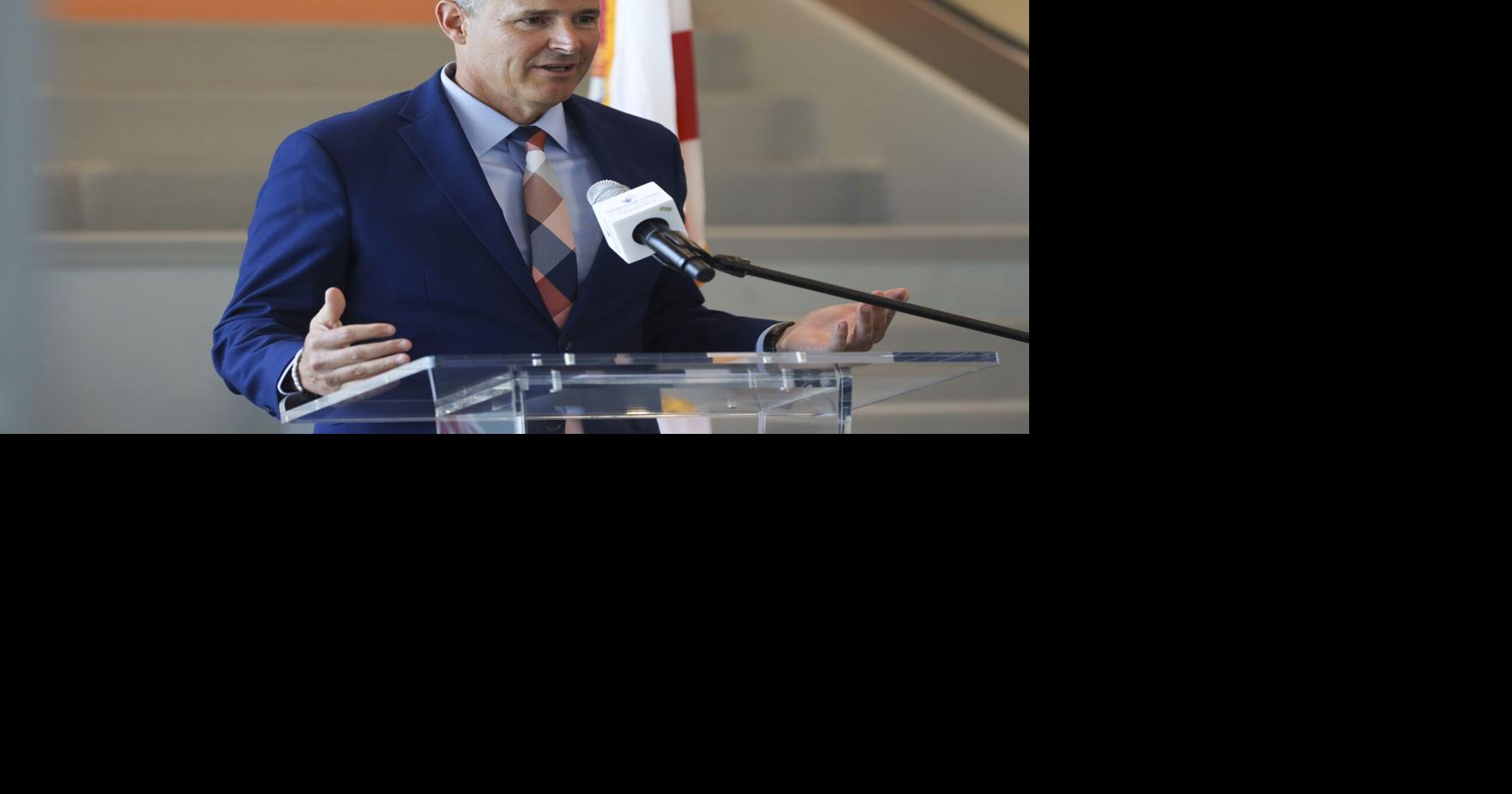 Van Ayres, superintendent of Hillsborough County Public Schools, says the district pulled YouTuber Alex Bertie’ s memoir,“ Trans Mission: My Quest to a Beard,” to ensure the content in its libraries was appropriate.