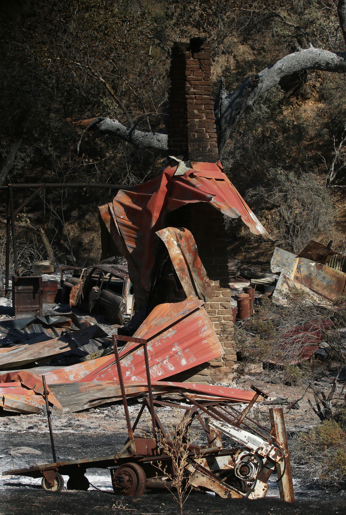 Mineral Spring Road fire Gallery