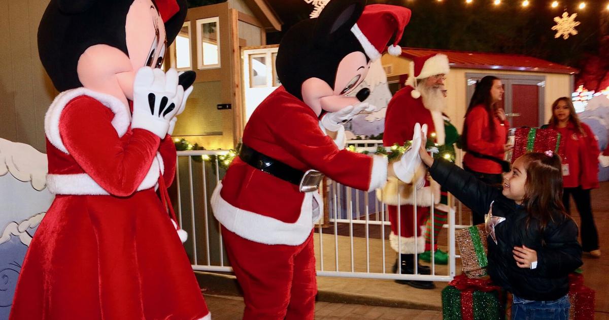 Hanford's Winter Wonderland opens with skating, characters, a Ferris ...