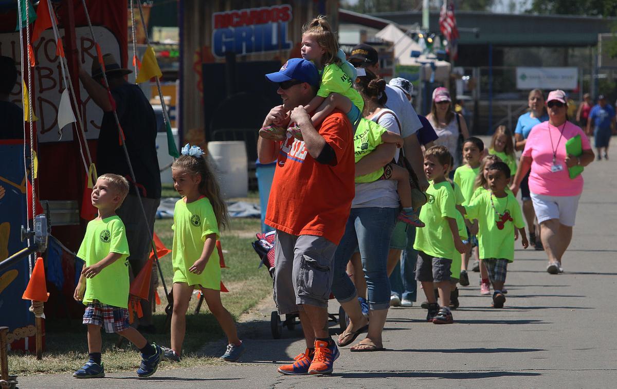 Second day of Kings fair Kids and cows