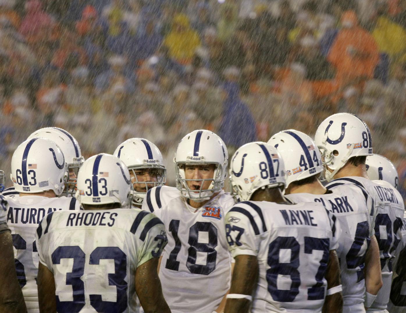 41. Super Bowl XLI: QB Peyton Manning, Indianapolis Colts