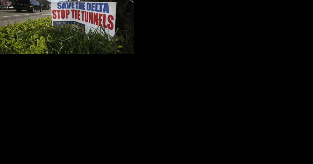 California water tunnel hangs over budget talks as legislators challenge Gov. Newsom's plan - Vimarsana News