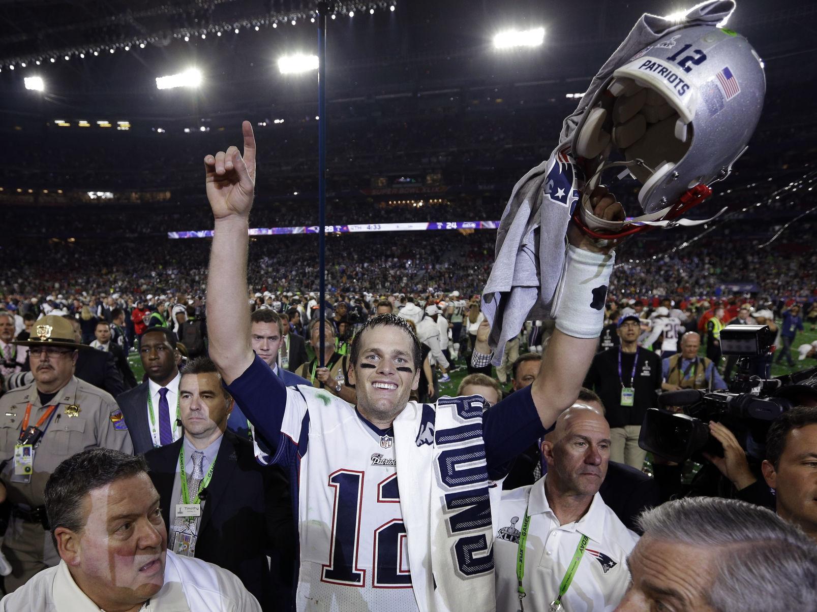 49. Super Bowl XLIX: QB Tom Brady, New England Patriots