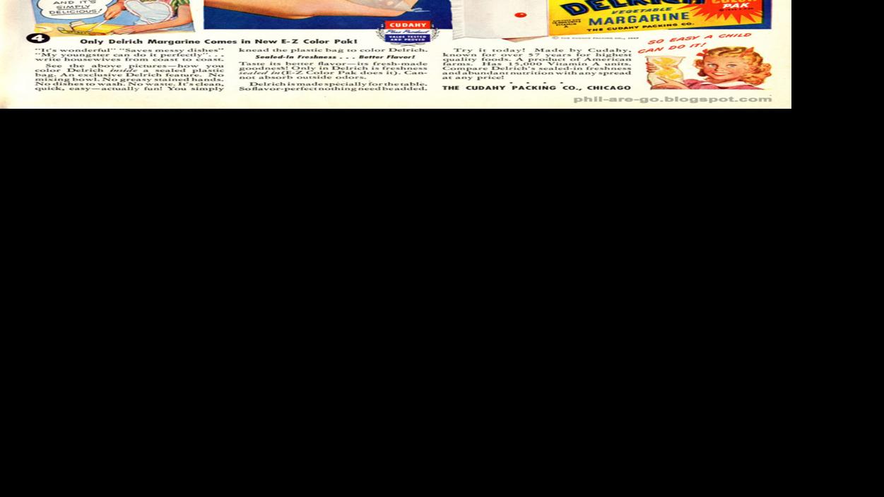 Remember When We colored our own margarine Community