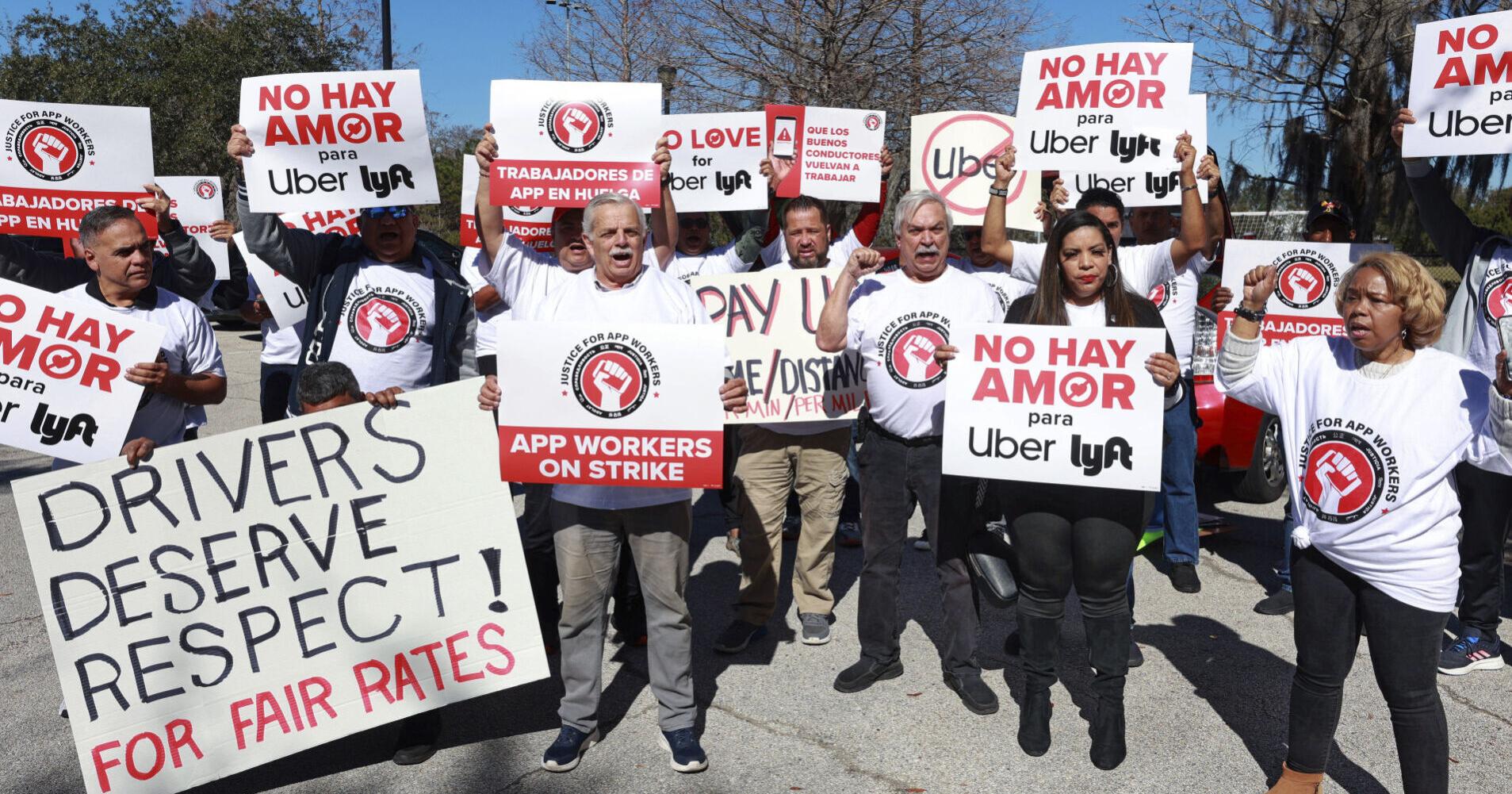 Date night strike: Thousands of US, UK delivery, ride-hailing drivers stop work on Valentine's Day - Vimarsana News