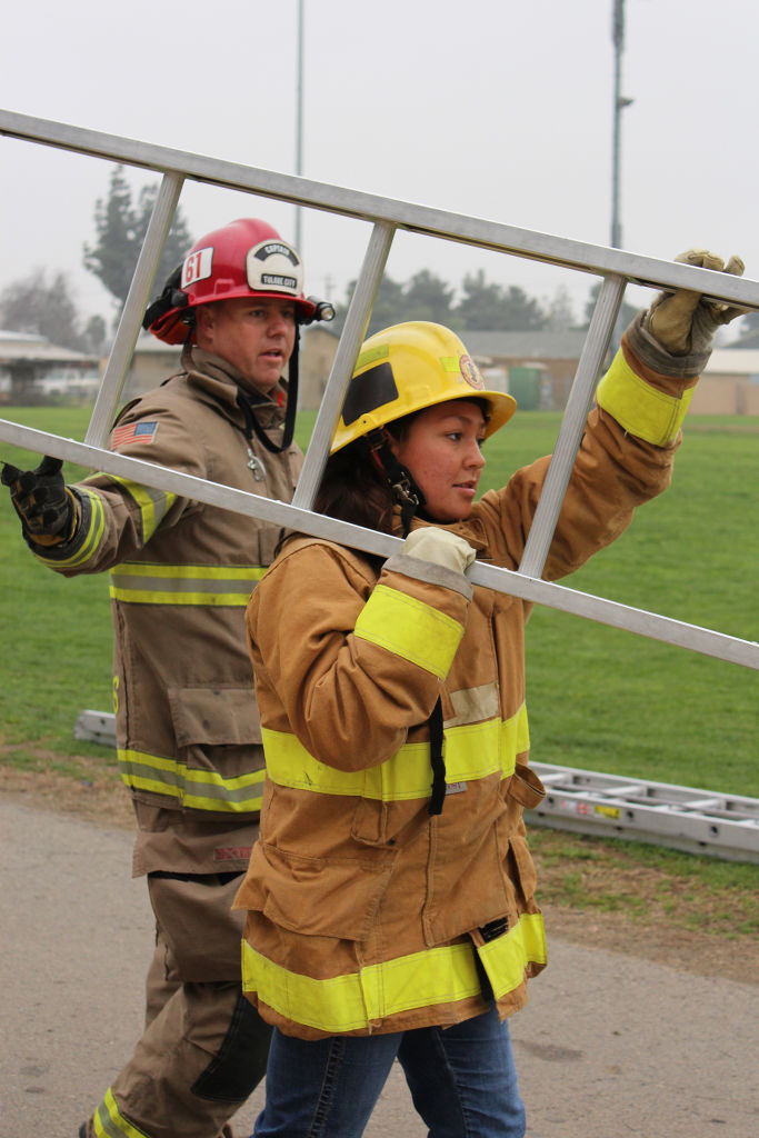 Firefighter training through VROP gives students handson training