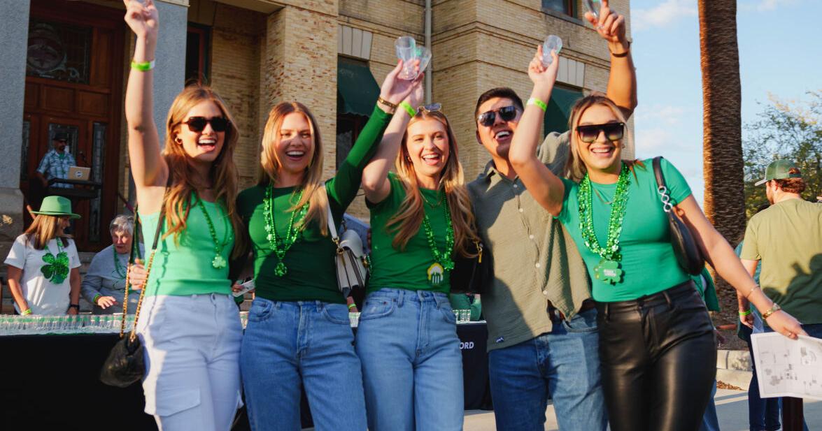 Everybody's Irish in downtown Hanford Friday