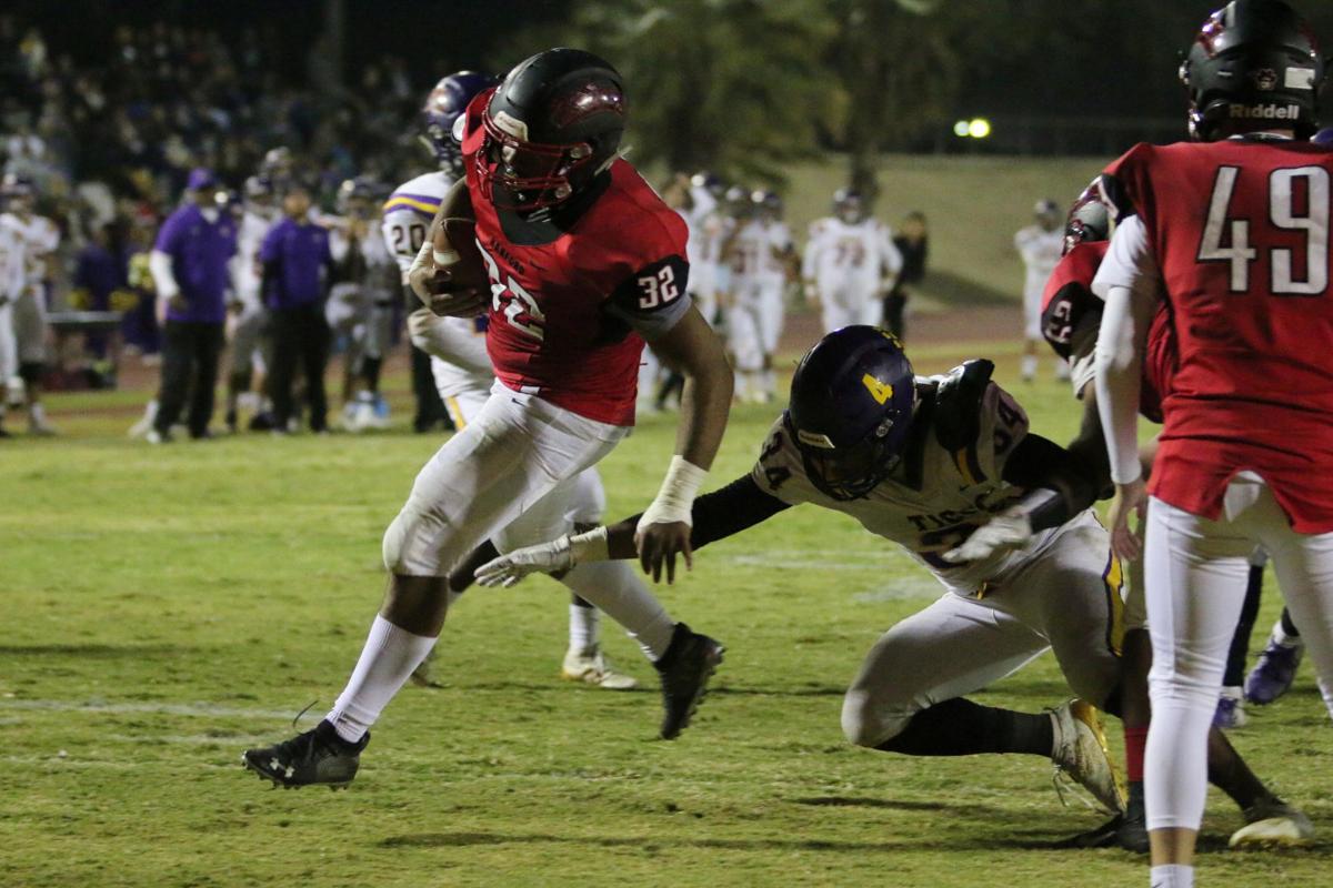 Football Playoffs Bullpups Host Rams Golden Bears Tigers Hit