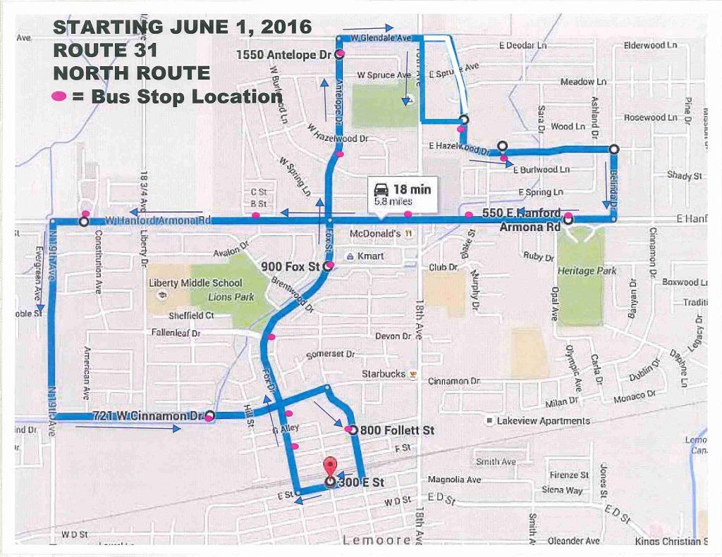 KART adds two new bus routes in Lemoore | Local News | hanfordsentinel.com