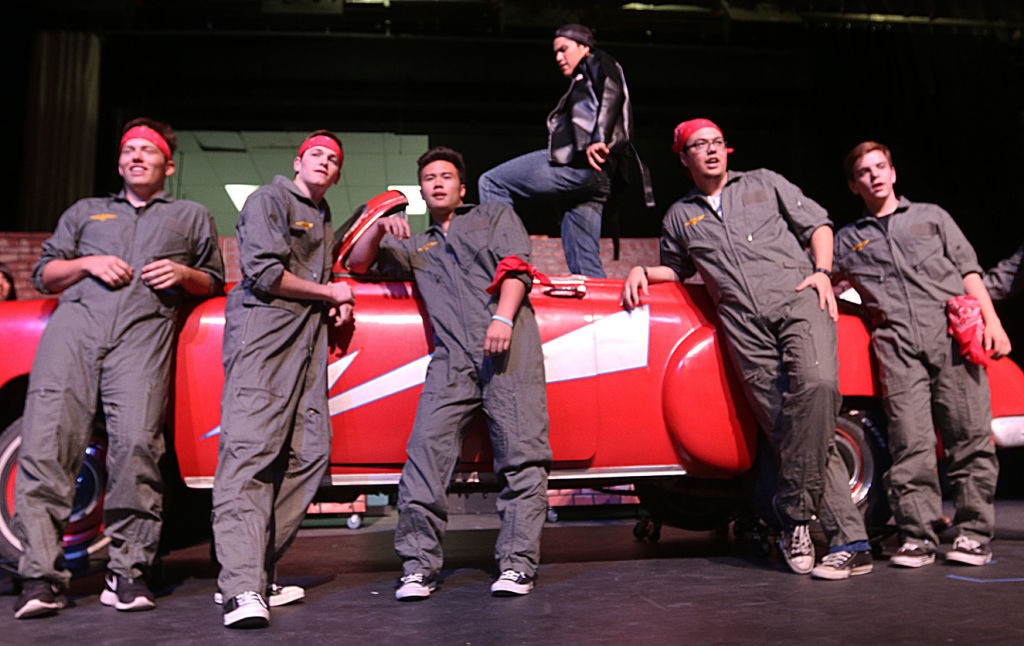 Grease play rehearsal Gallery