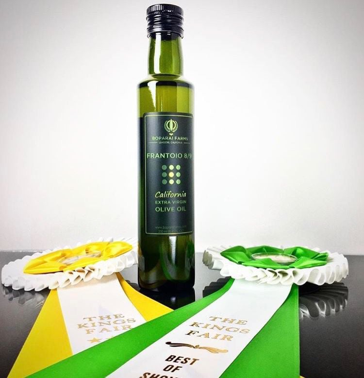 Locally grown olive oil farm in Kings County Local