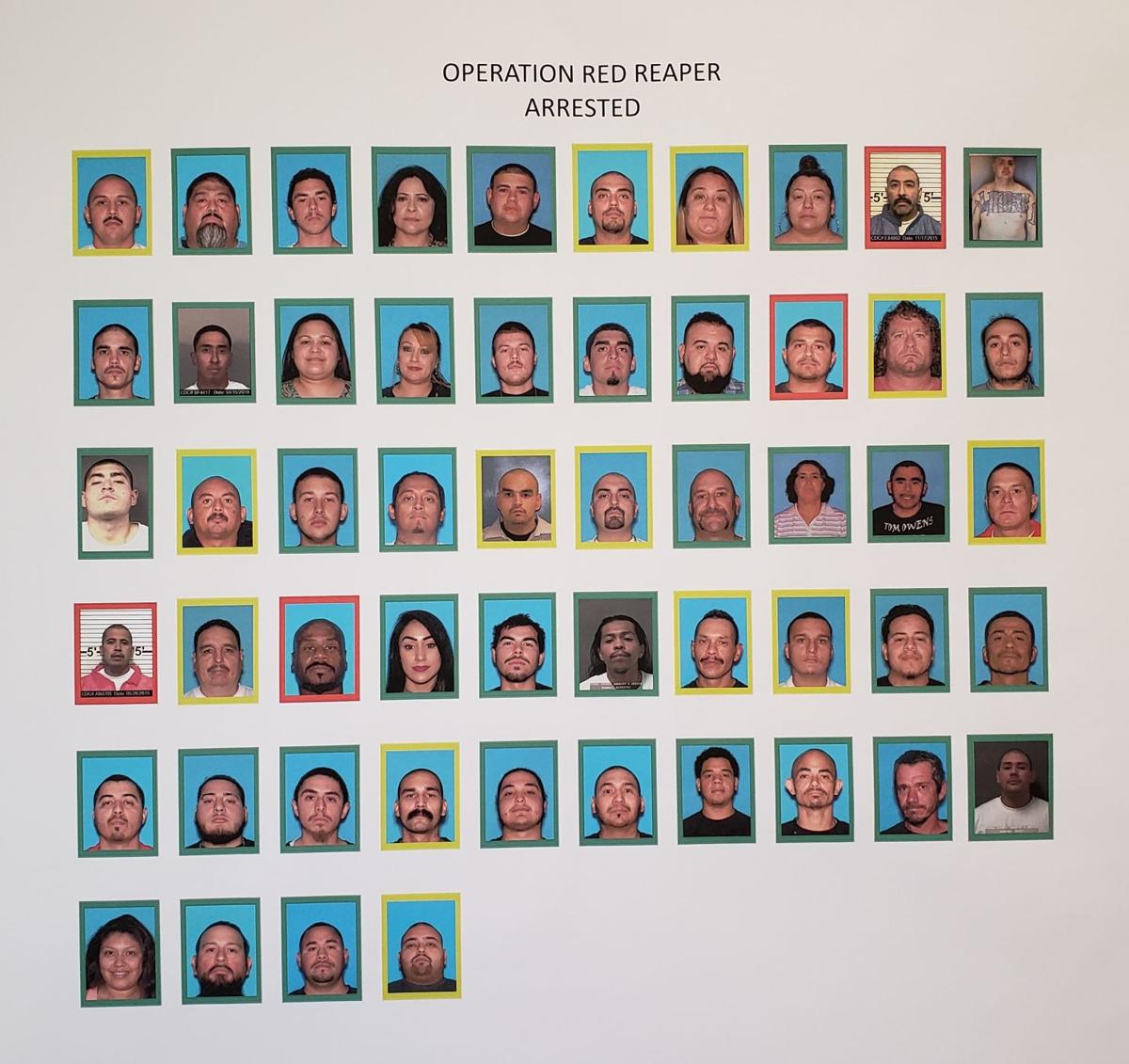 Nearly 100 arrested in Central Valley multiagency gang sweep Local