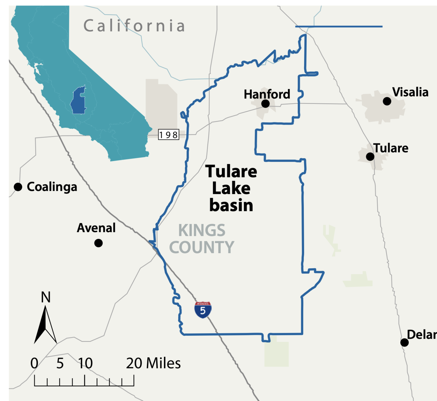 Tulare Lake Sub Basin Put On Probation Around Kings County Business 
