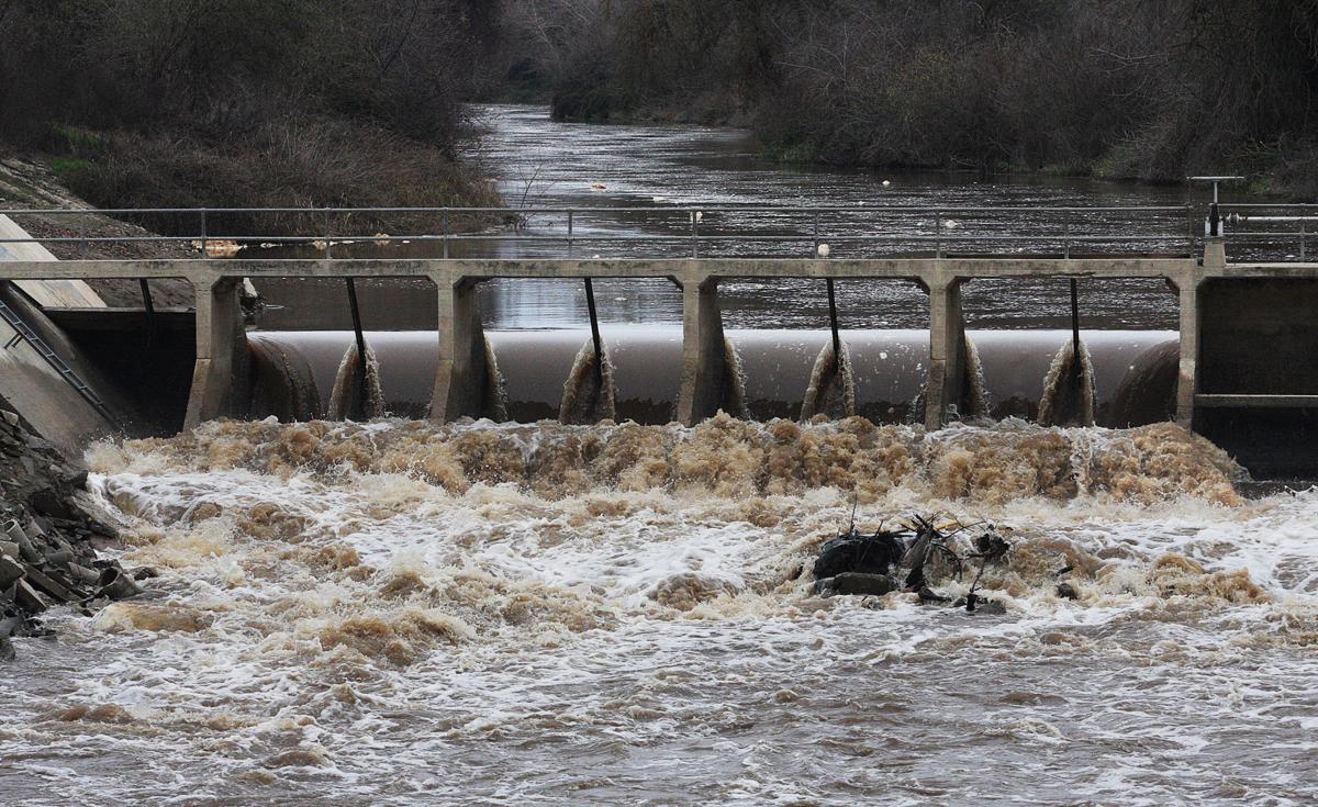 Rain fills Kings River channel Local
