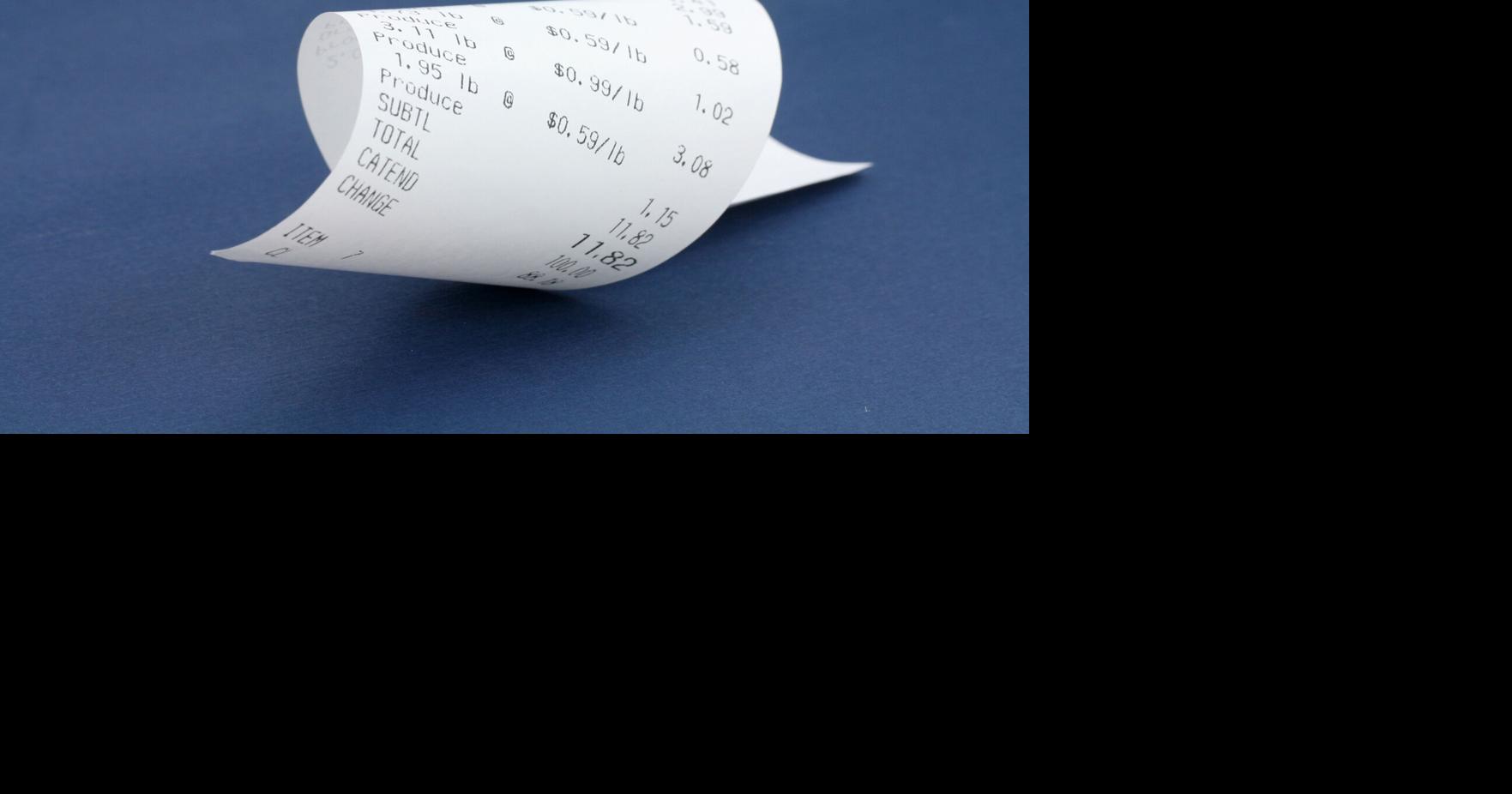 California bill targets toxic chemicals in receipts to protect workers, shoppers