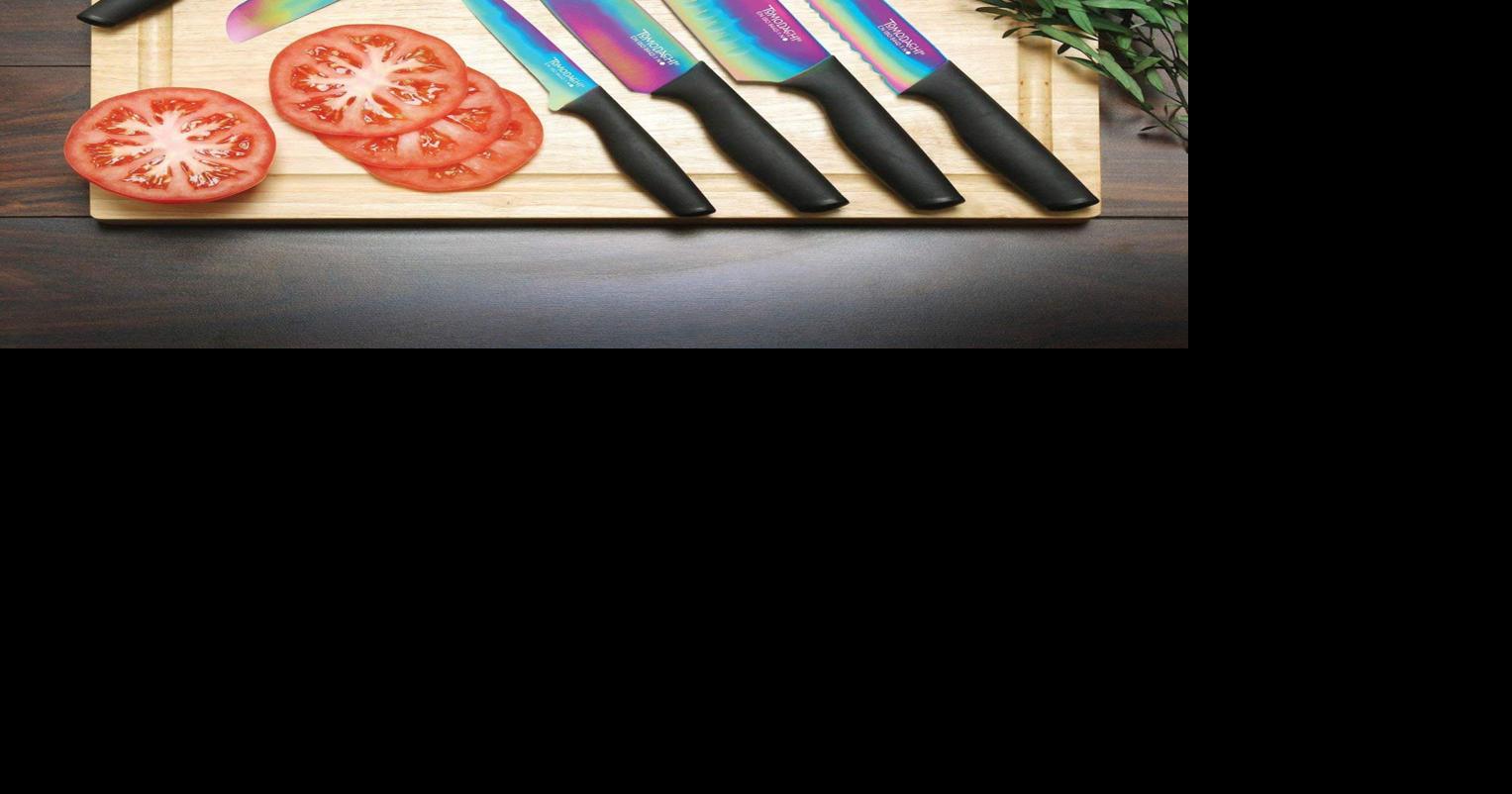 Tomodachi By Hampton Forge Knives Set Of 7 colored