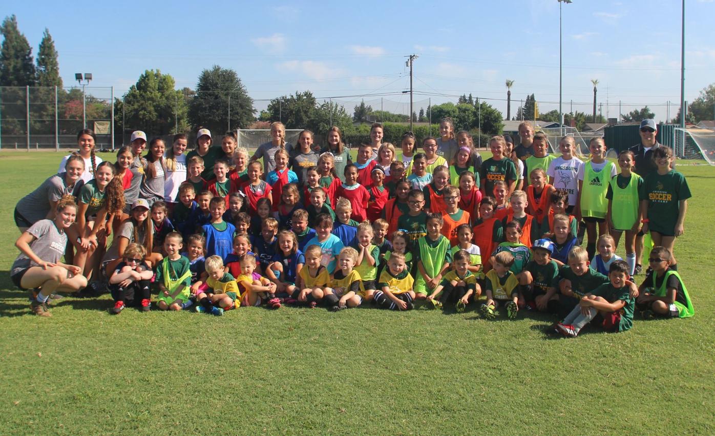 Giving Back To The Community Khs Girls Soccer Holds 3rd Annual Youth Camp Selma Kingsburg Hanfordsentinel Com