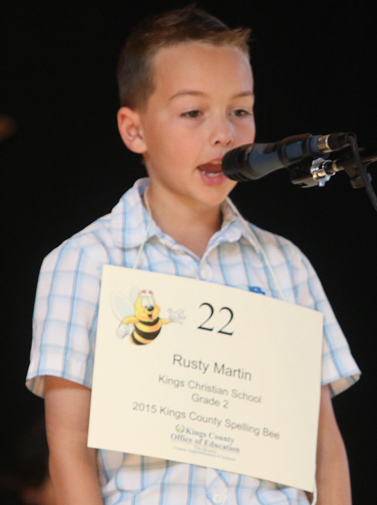 First and Second Grade Spelling Bee | Gallery | hanfordsentinel.com