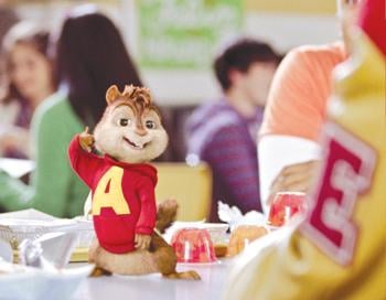 The Alvin chipmunk sequel targets fun for youngsters, Entertainment