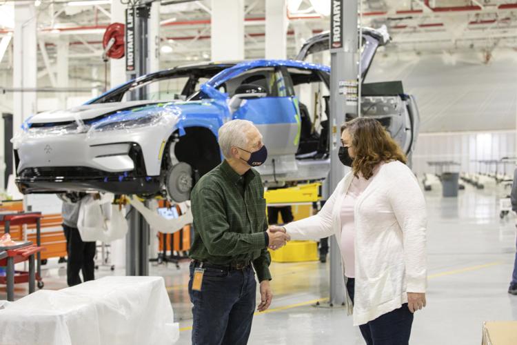 Faraday Future says Hanford factory is ready, but production kickoff