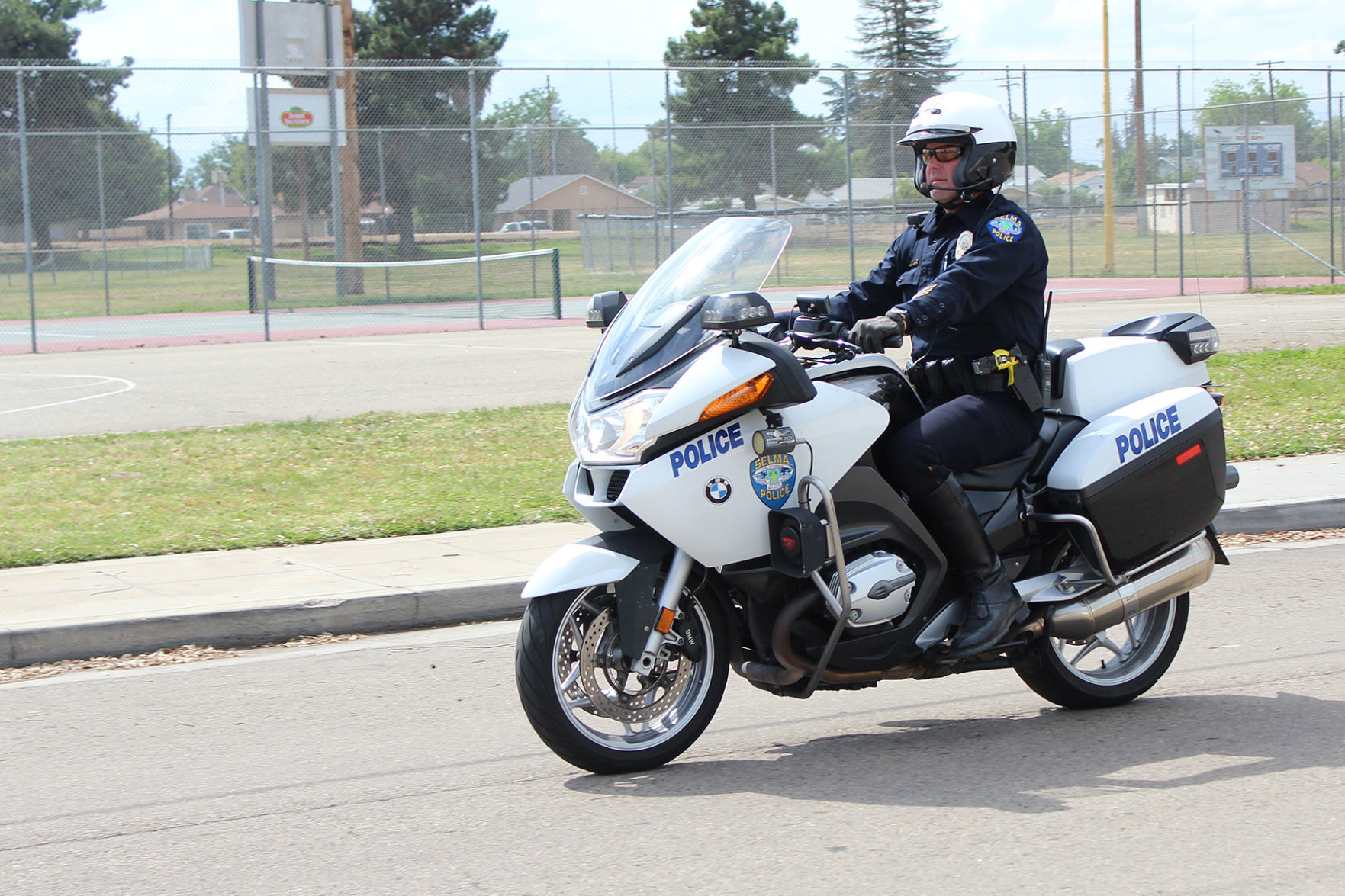 Patrolling on a motorcycle | Local News | Selma &frasl; Kingsburg