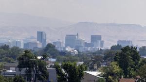 Wildfire Smoke Engulfs Boise Area as Temperatures Soar to Record-Breaking Heights