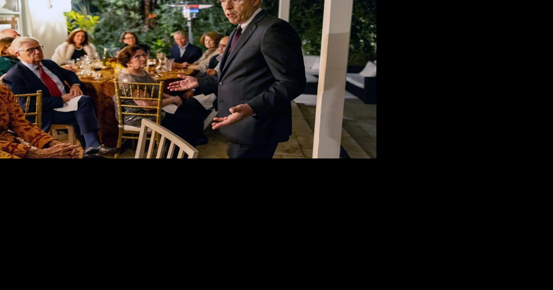 At LA Public Library literary salon, a military historian offers hope: 'We have faced grimmer times'