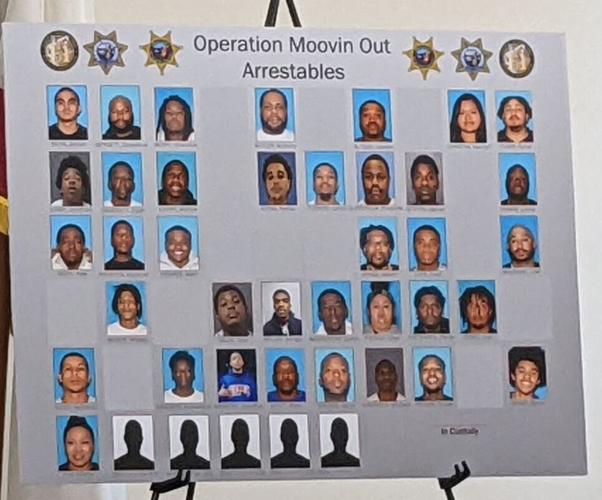 62 Hanford gang members arrested for crimes including homicide, money