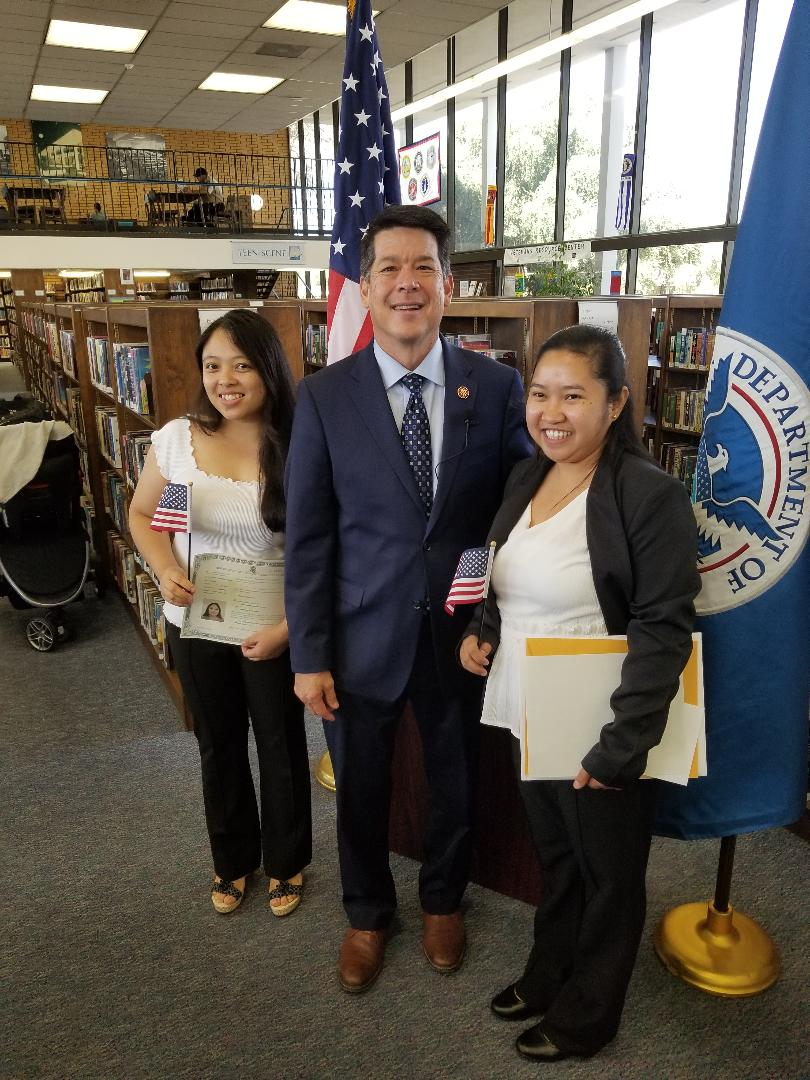 Naturalization Ceremony held at Kings County Library Local