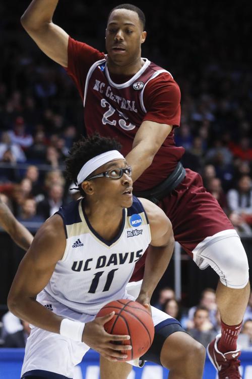 APTOPIX NCAA UC Davis NC Central Basketball