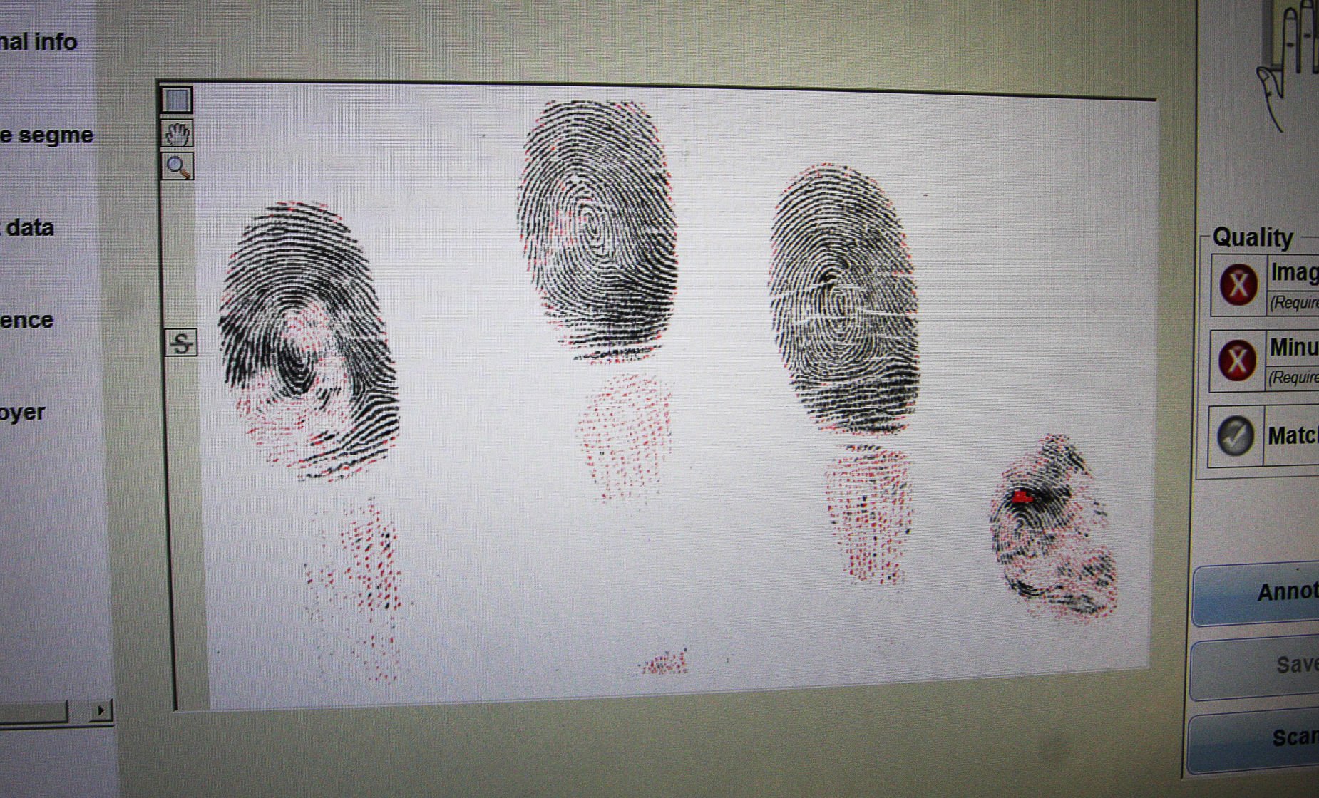 fingerprinting police station near me