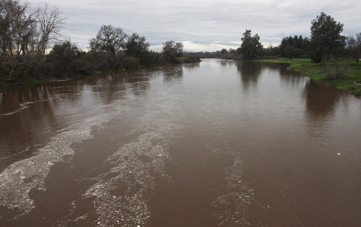 Rain fills Kings River channel Local