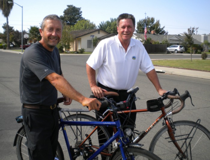 cycling buddies