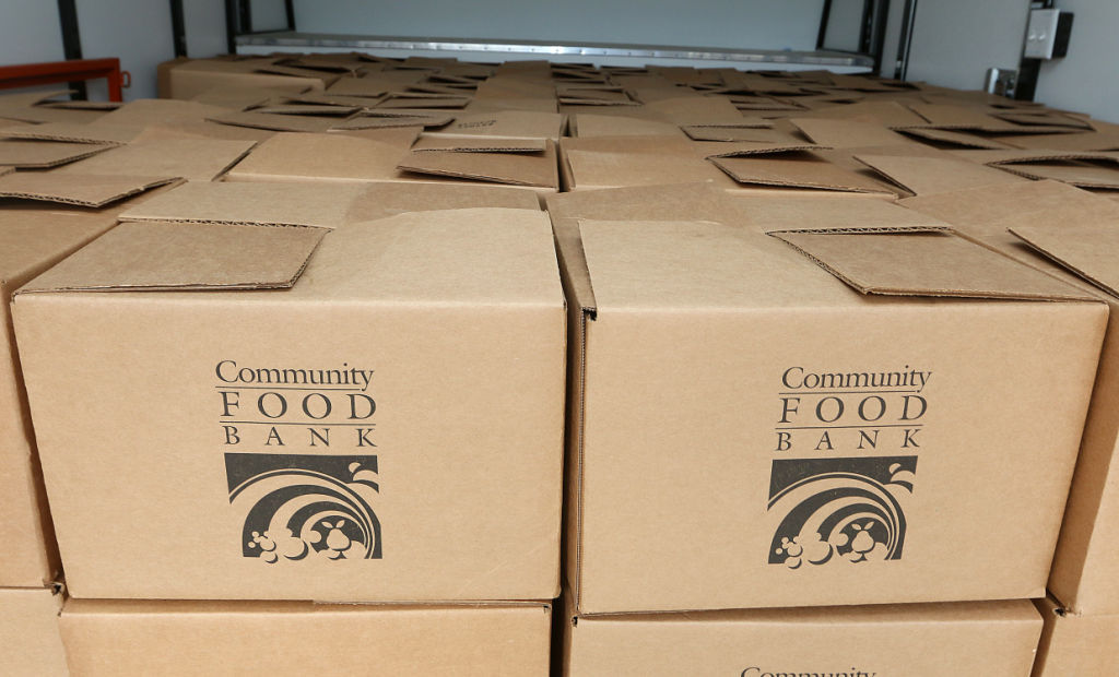 Lemoore Christian Aid food boxes Gallery