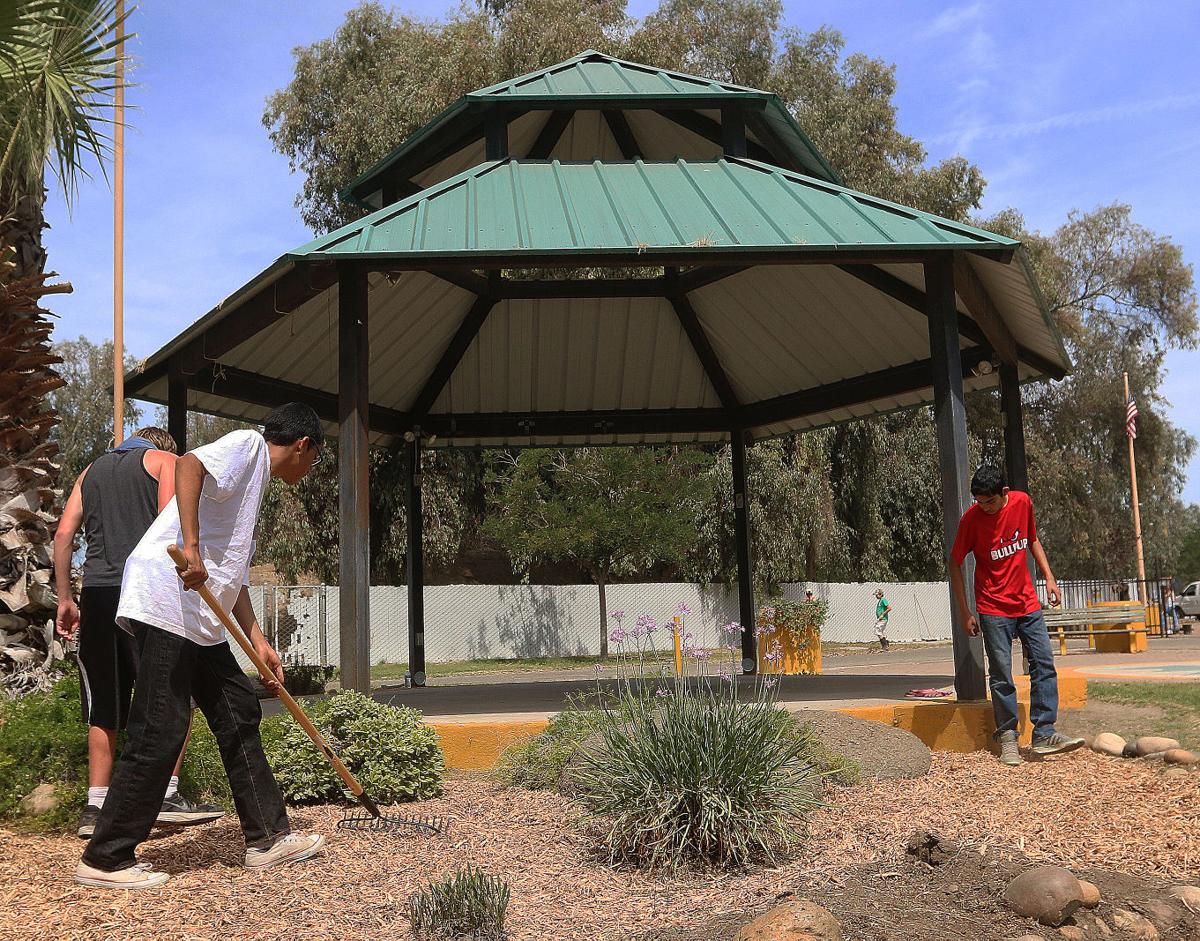 Kings Fair cleanup by volunteers