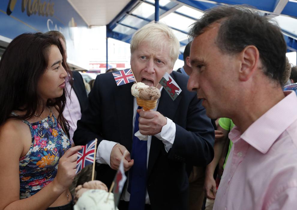 Photos: Britain's Boris Johnson through the years ...