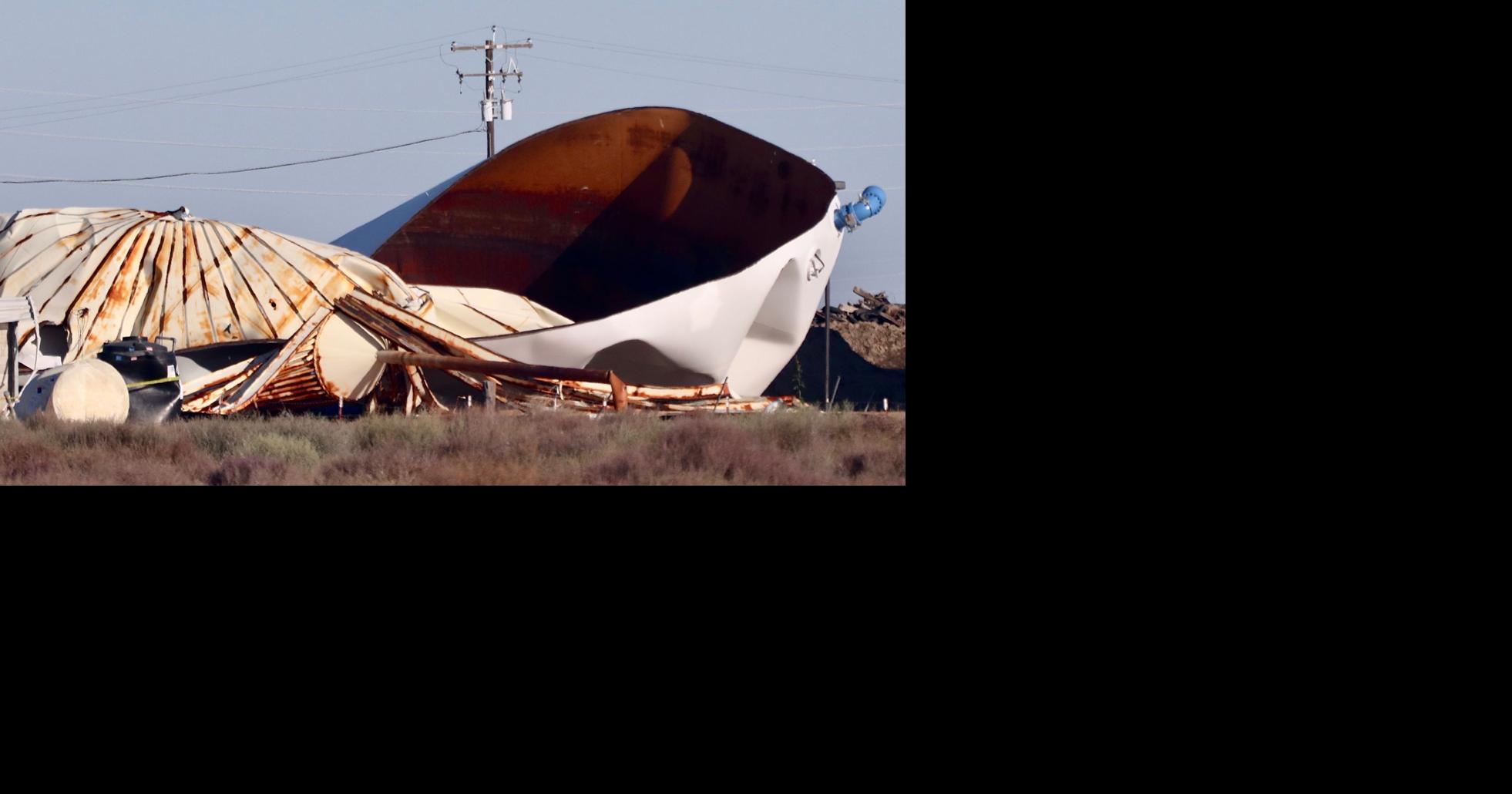 Lemoore water tank explosion caused by methane gas, safety check News