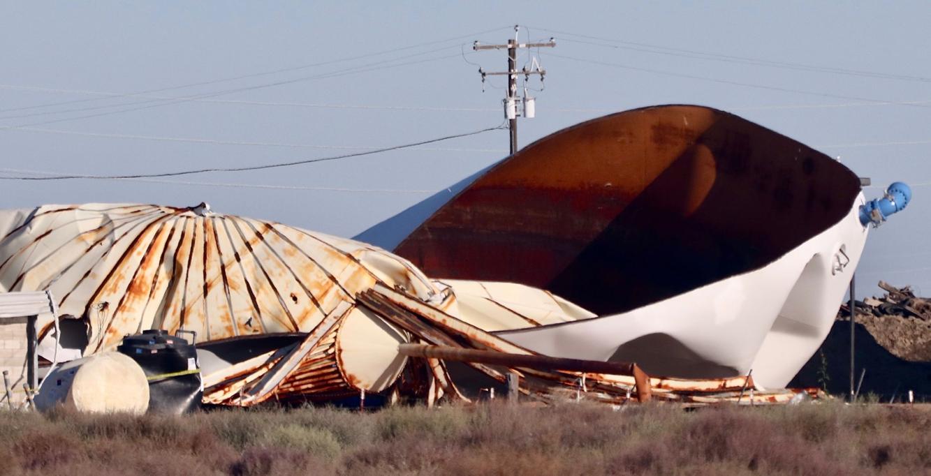Lemoore water tank explosion caused by methane gas, safety