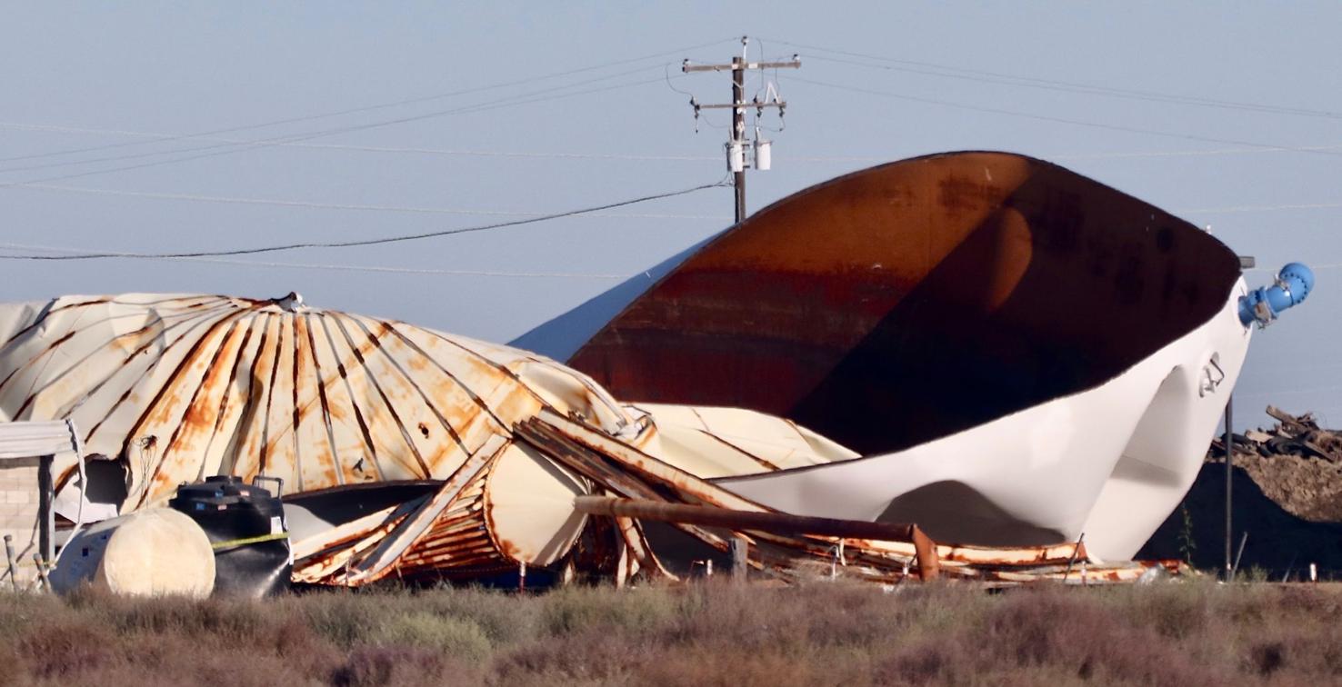 Lemoore water tank explosion caused by methane gas, safety