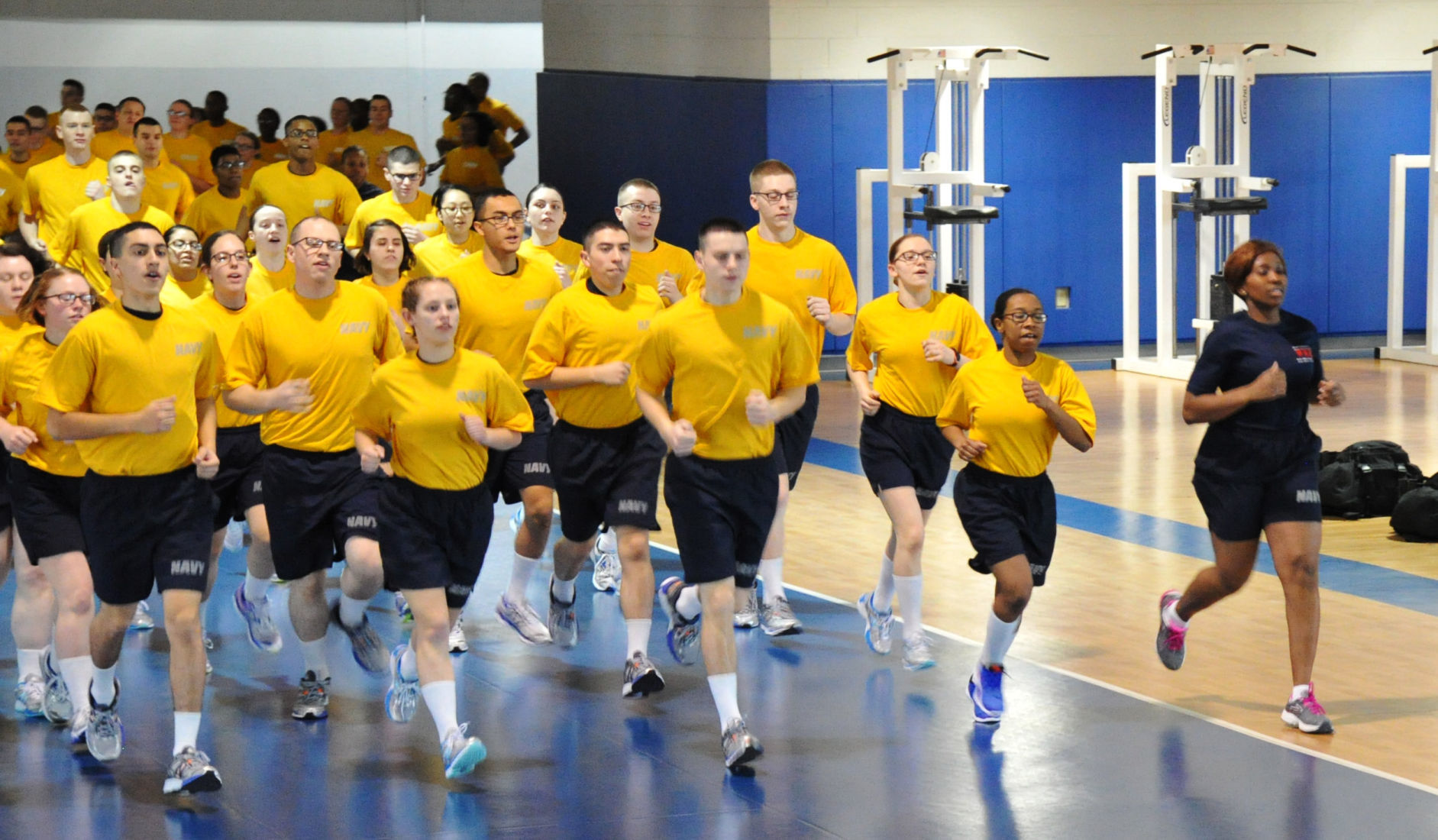 Navy sets new physical fitness standard 