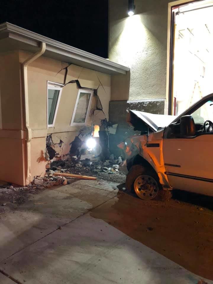 DUI Driver Crashes Into Hanford Fire Department Station 3 | News ...