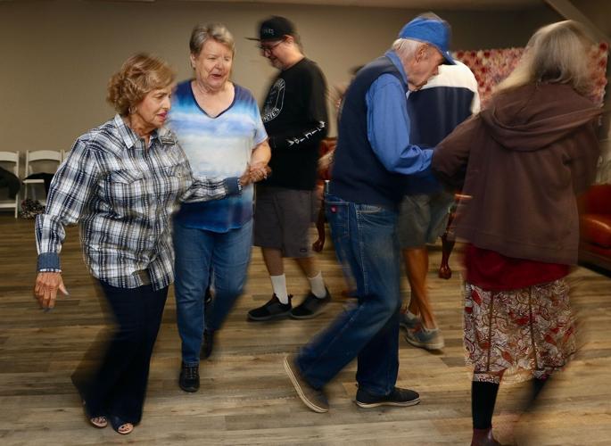 Hip to be square: Dancers meet at the Square Eights Hall