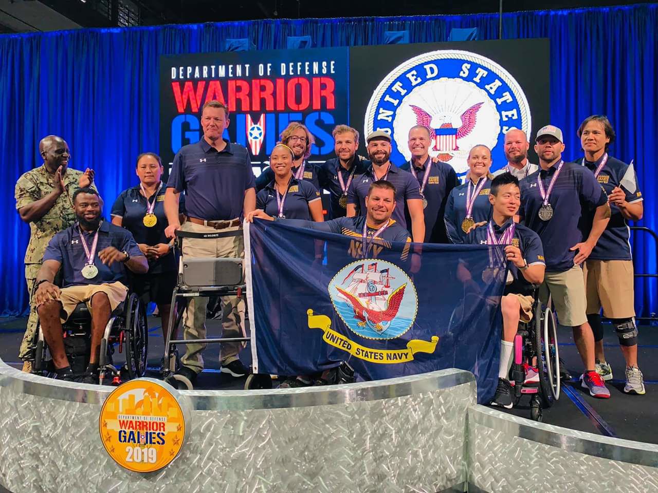 Parker brings home the gold for Team Navy in DoD Warrior Games