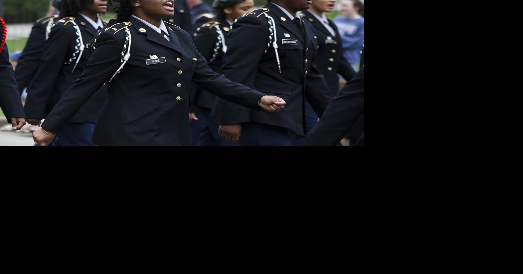 For safety, JROTC students in 2 Virginia school districts told not to wear their uniforms