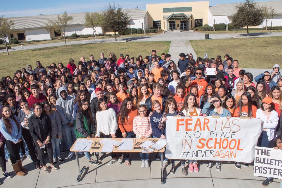 Students organize walkout at Sierra Pacific High School Local