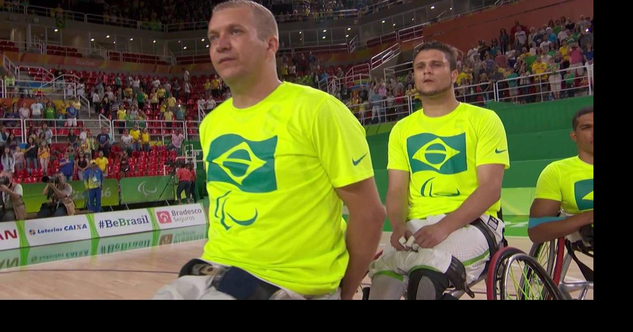 Men's Wheelchair Basketball Brazil vs USA 2016 Paralympics