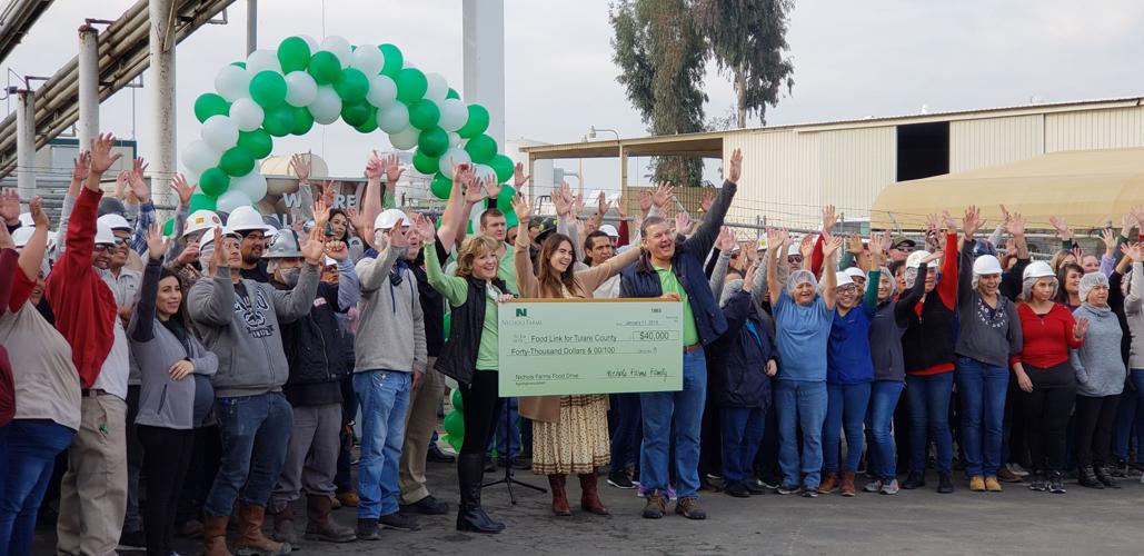 Nichols Farms donates truckloads of food, 40K to FoodLink Local News