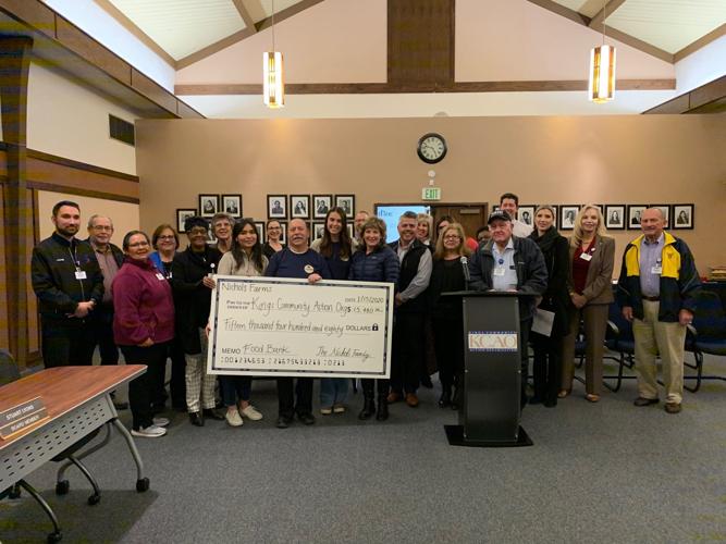 Nichols Farms donates food, money to KCAO Local News