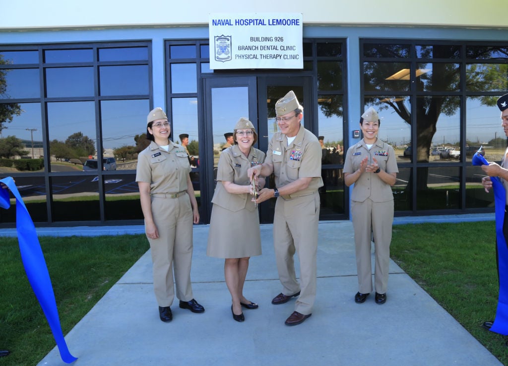 Naval Hospital Lemoore Holds Ribbon Cutting Ceremony For Building 926